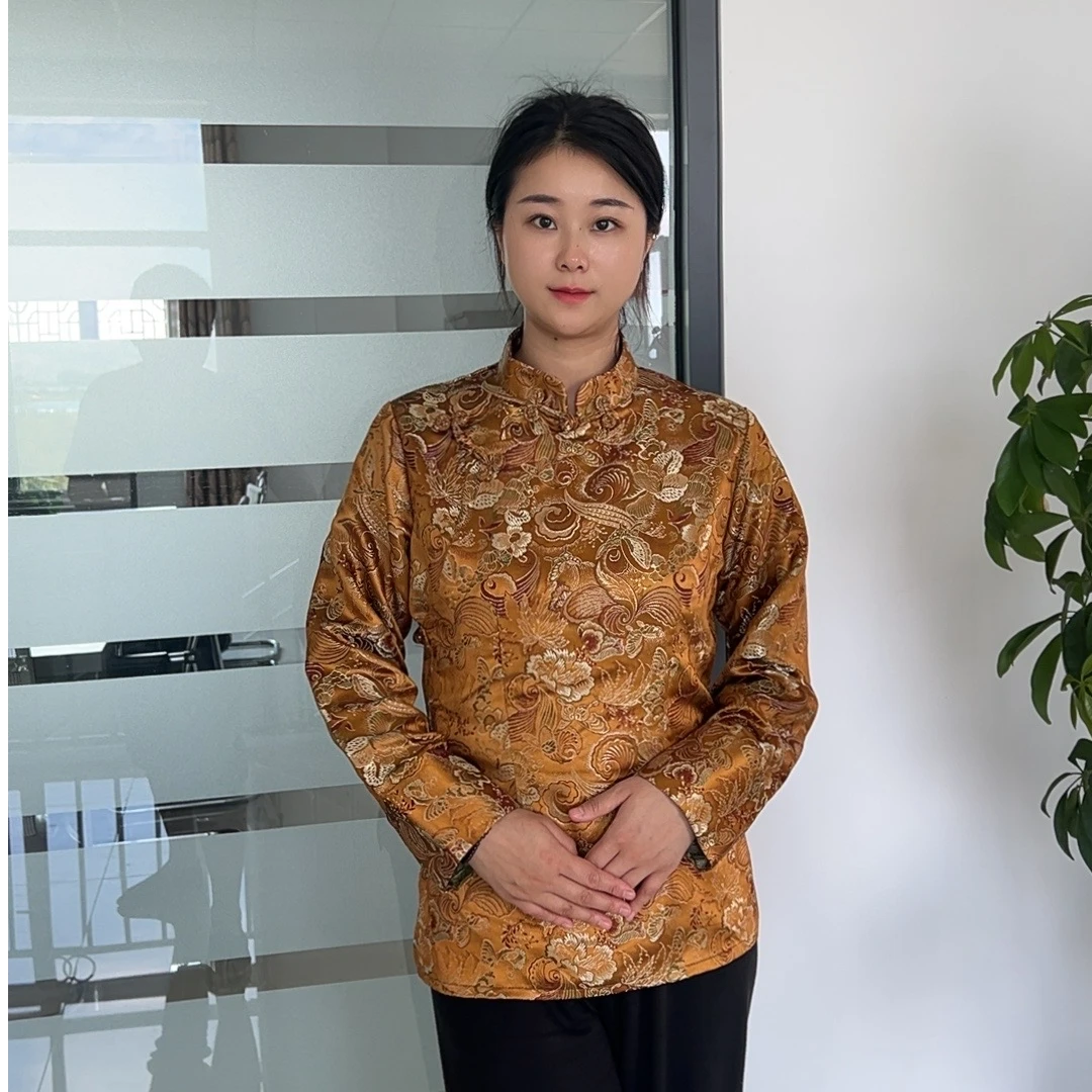 2024新款女士藏服中式衬衣