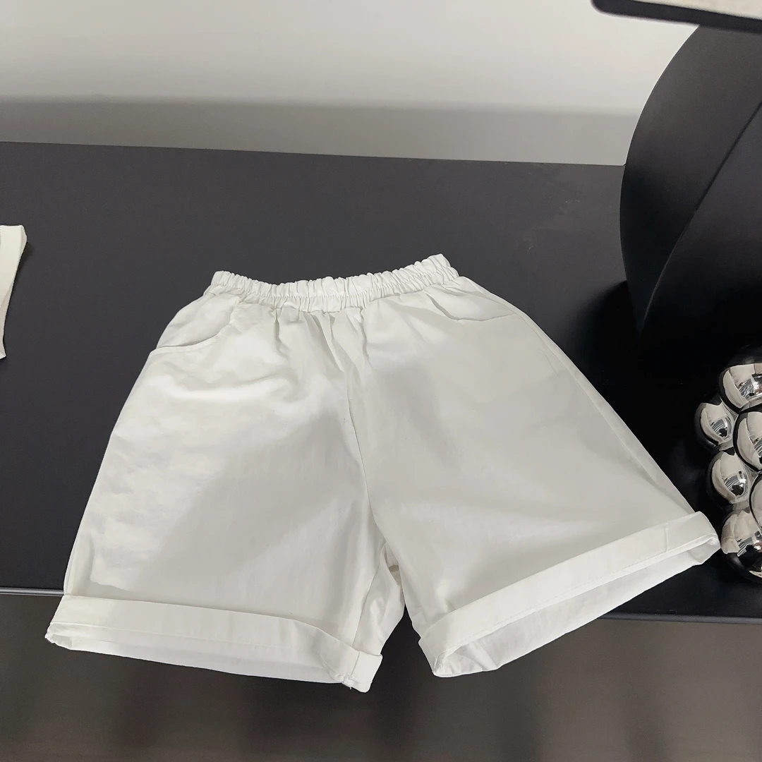 【两个小盆友】2025儿童夏季时尚休闲百搭宽松短裤中小童五分裤7688