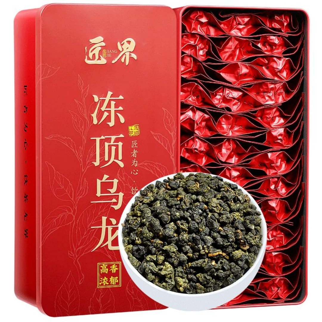 匠界冻顶乌龙茶500g台湾新茶高端冻顶高山茶台式乌龙茶茶叶