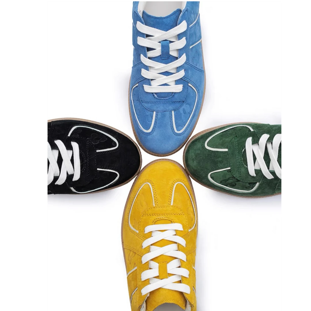 JUICE BOY2024新款四色薄底德训鞋男女同款