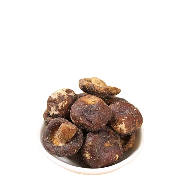 香菇脆片零食香辣味原味即食酥脆口感80g/观赛搭子一罐