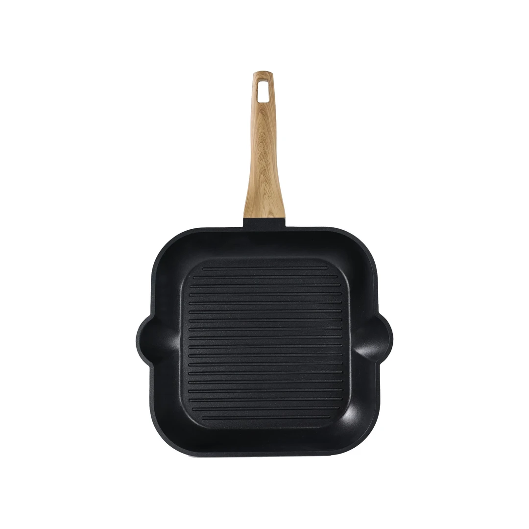 奶茶色福利尾货牛排煎锅平底不粘锅