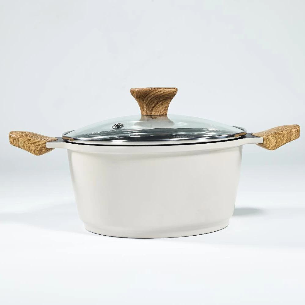 20cm2.5L出口德国新人尾货福利汤锅带盖电磁炉明火通用