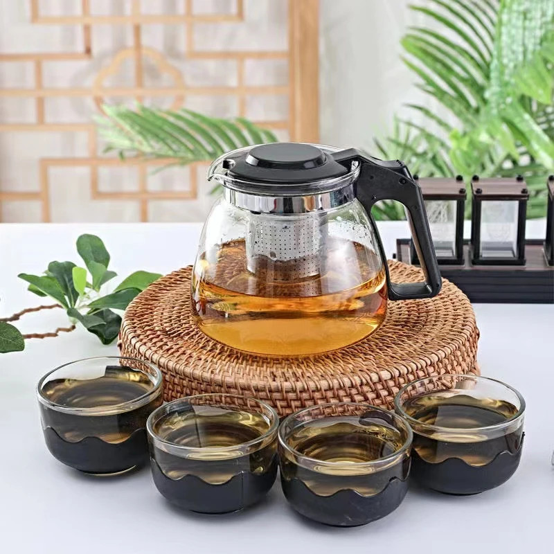 【一壶四杯茶具5件套】包邮冲破包赔泡泡茶家用茶壶专用T大容量
