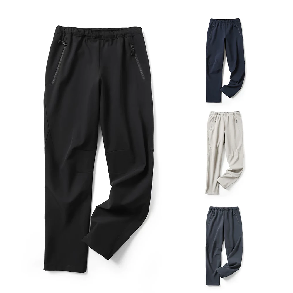 G7GRCK 户外运动休闲裤男女款宽松透气弹力工装裤百搭潮流弯刀裤