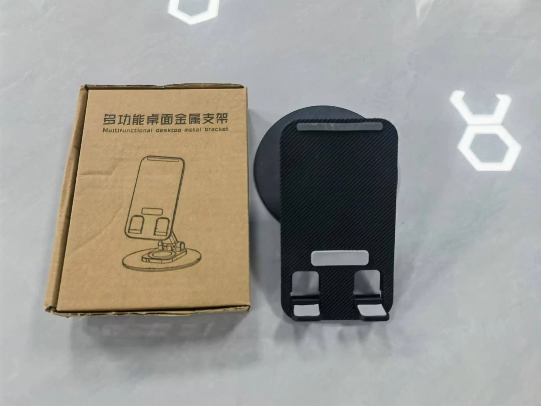 旋转桌面金属手机平板支架实用手机架多功能便携合金平板支架