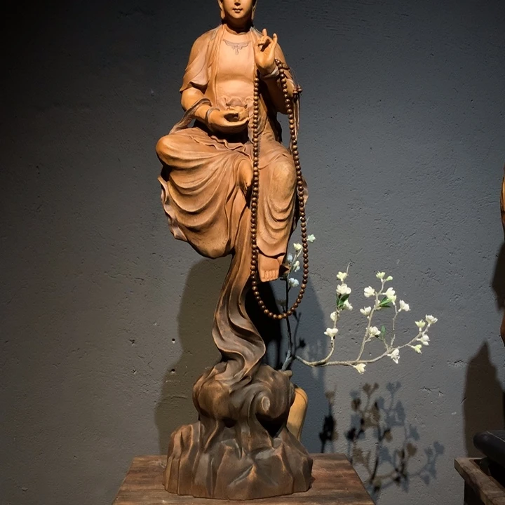 花梨木类丽****生水月观音菩萨