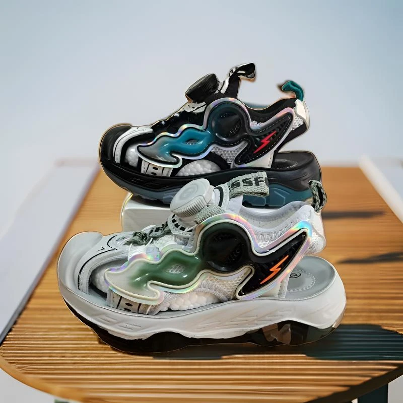 无运费险，宝贝小黄鸭包头凉鞋科技扣聚氨酯鞋底夏款中小童软底311