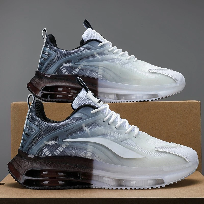 鸿官方正品克尔飞尘星男鞋秋冬季2023新款休闲气垫运动老爹跑步鞋