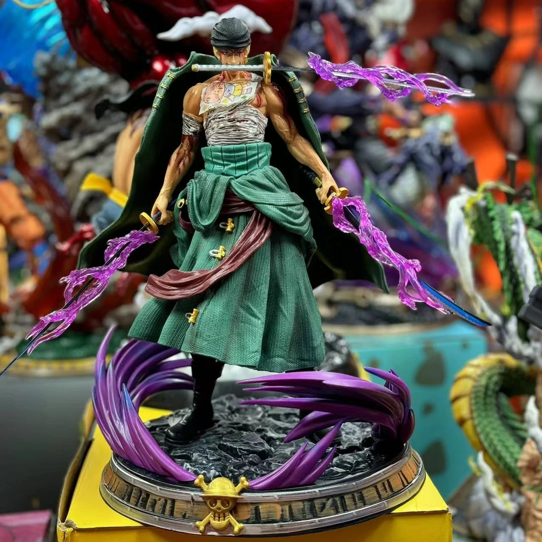 【海贼王】优质版浴血索隆索隆 新人福利模玩摆件手办景品22cm