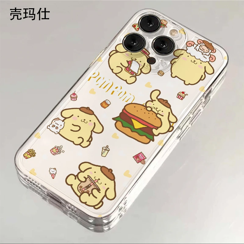 壳玛仕汉堡小狗适用iphone15苹果13手机壳14promax创意12xr/8p/11