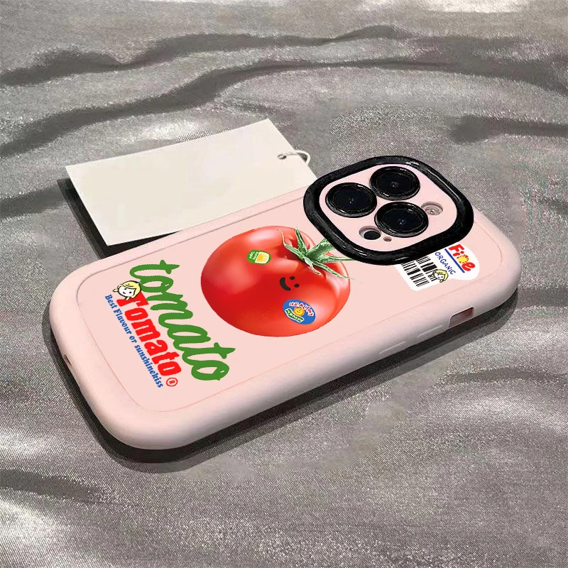 标签西红柿苹果15promax手机壳14iphone12/13新款11x软7/8p卡通6s