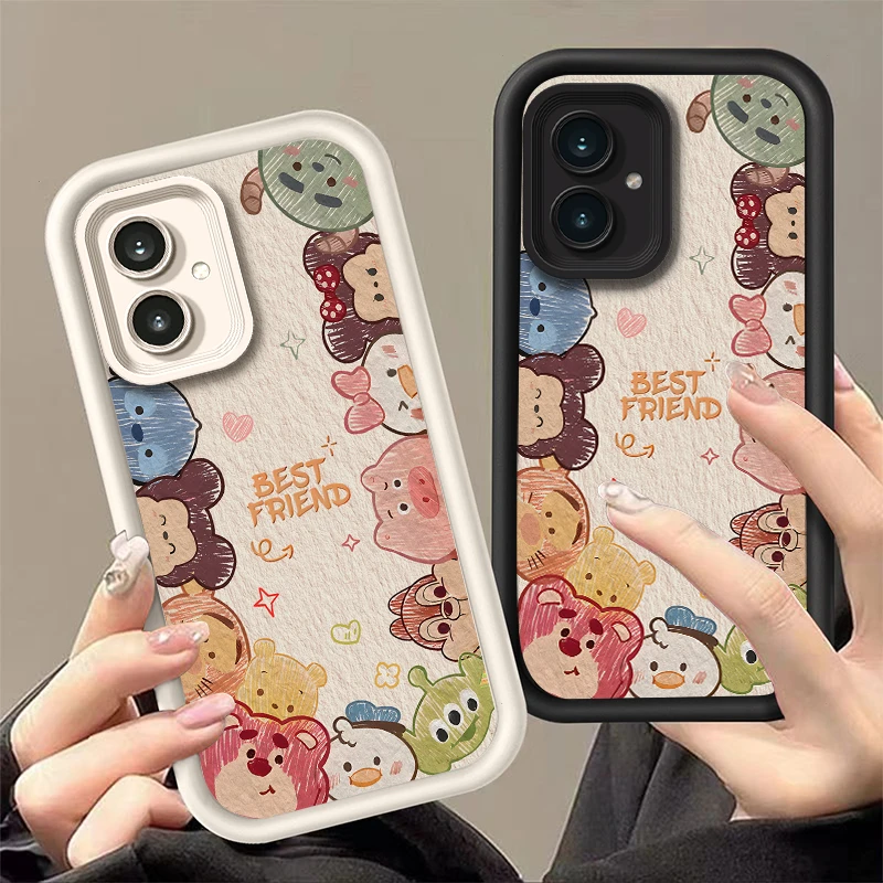 壳玛仕维尼小熊适用荣耀100PRO手机壳卡通新款Honor100个性软全包