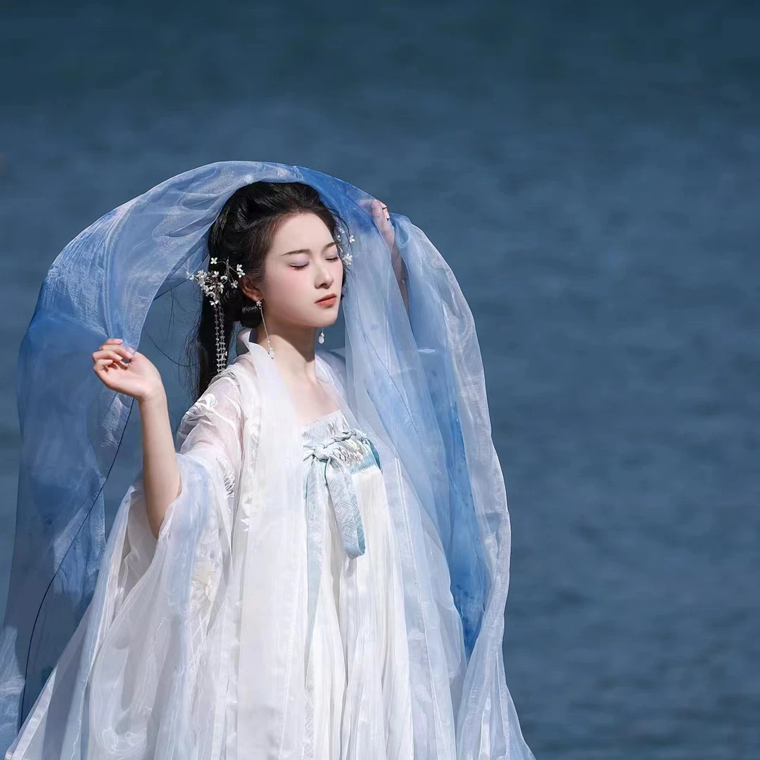 清风兰雪原创齐胸裙大袖衫