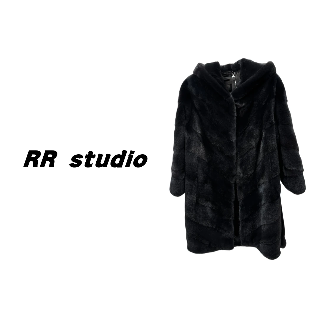 人造皮草 RR studio女士时尚水貂外套#EENX81111