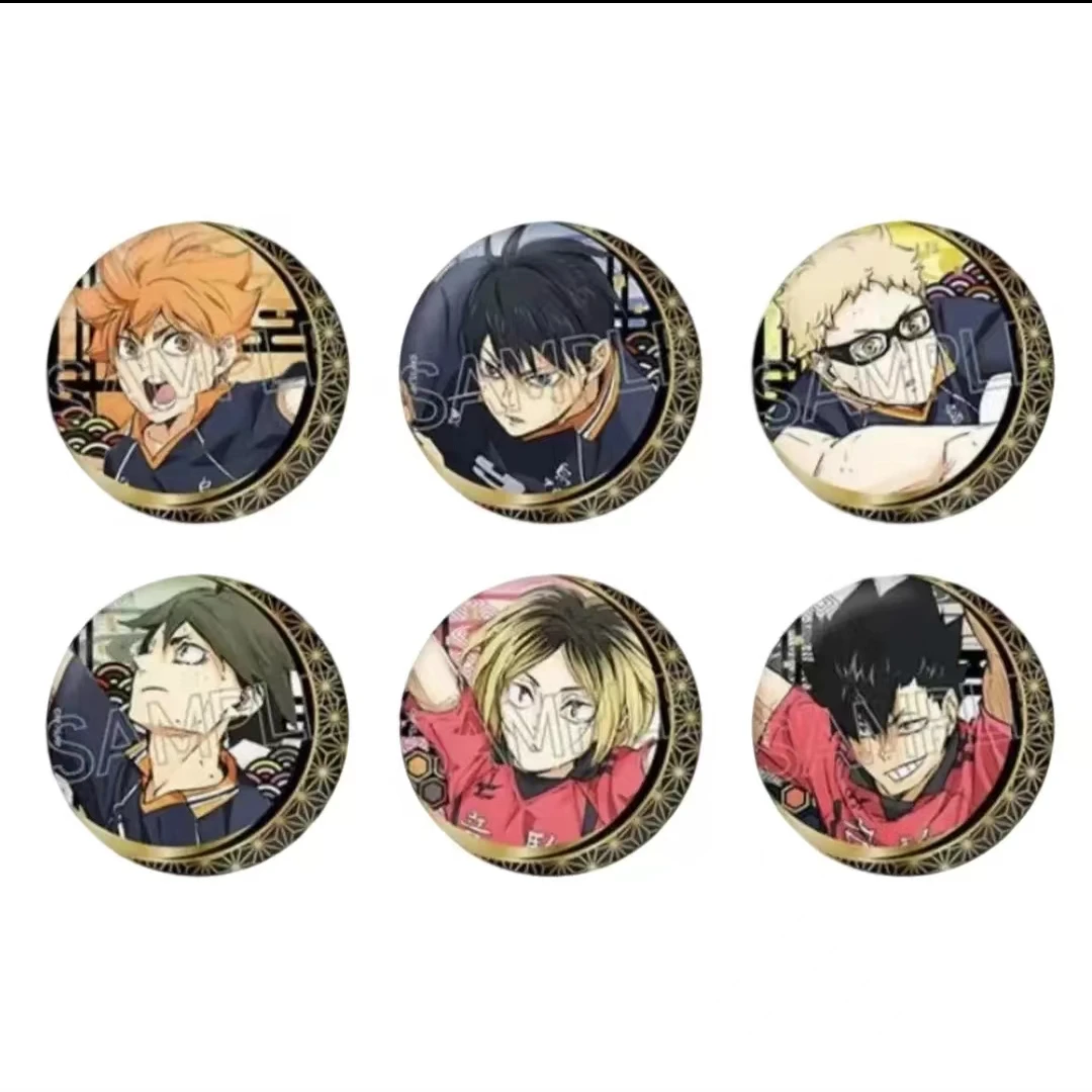 【现货】排球少年剪纸风烫金和纸吧唧 第五弹 下单默认代拆