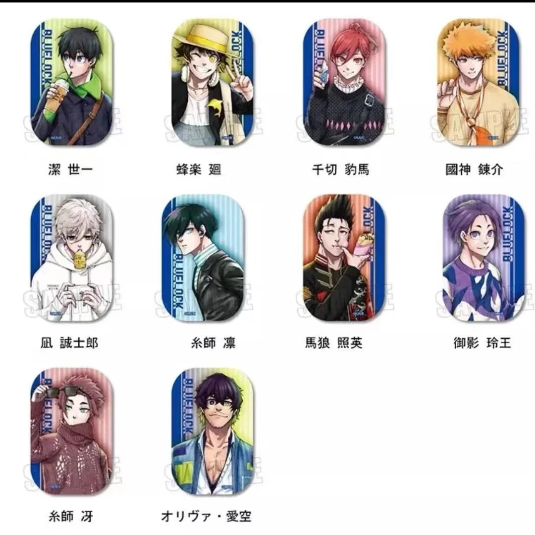 【现货】蓝锁原画私服方吧唧-动漫周边潮玩 下单默认代拆产品