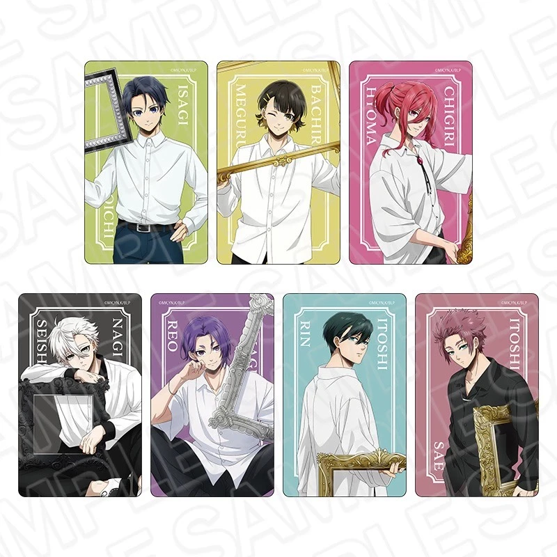 【国现】蓝锁谷子周边 画框透卡 下单默认代拆