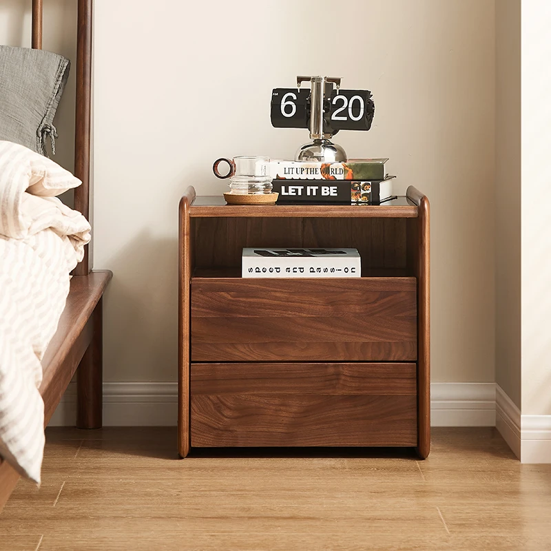 原始原素床边小柜子床边储物柜客厅简约抽屉式斗橱简约衣柜B5026