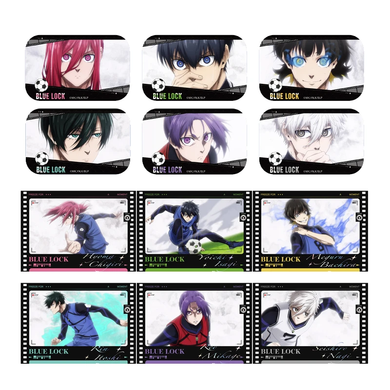 【官谷】蓝色监狱定格此刻 徽章吧唧透卡 凪诚士郎蜂乐回二次元正版