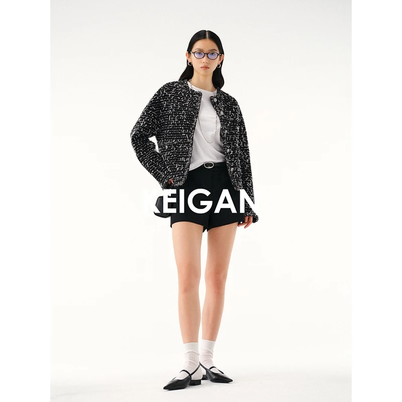 开间黑标/法国双C旗下刺绣坊ACT3&英国LINTON 小香外套