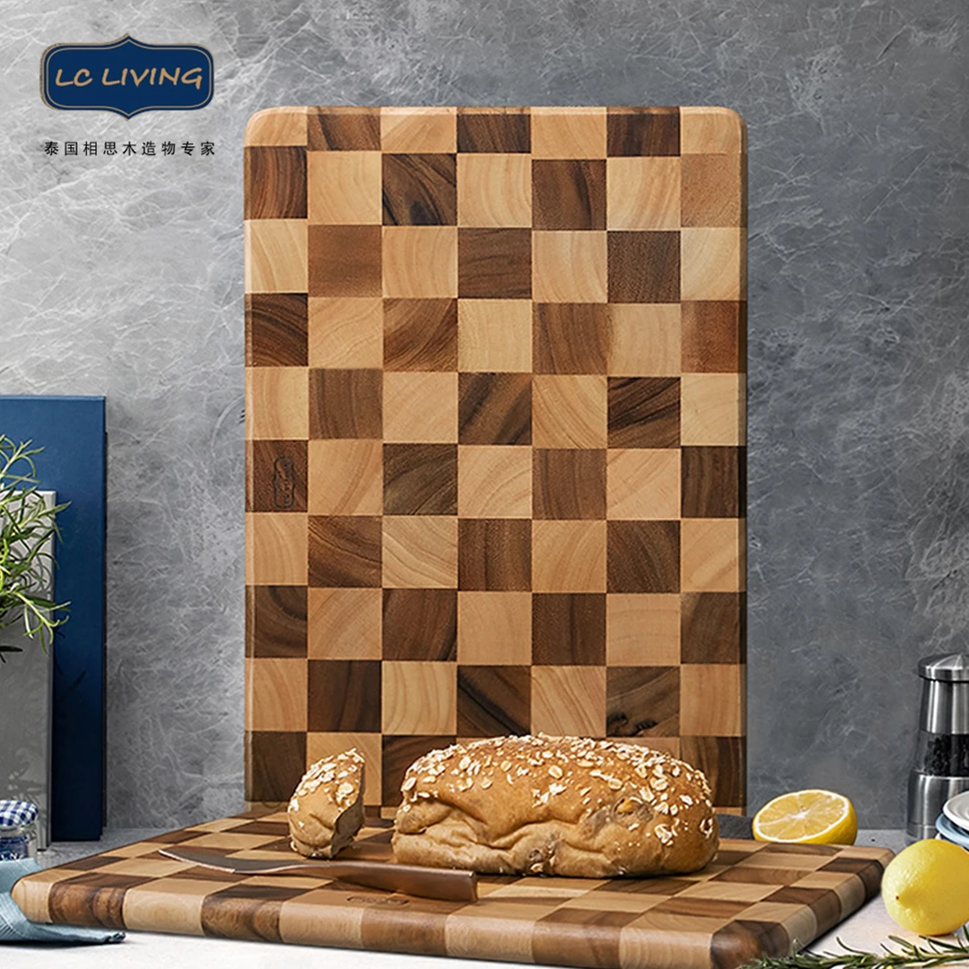 lcliving泰国相思木实木切菜板家用无漆无蜡防霉抗菌菜板