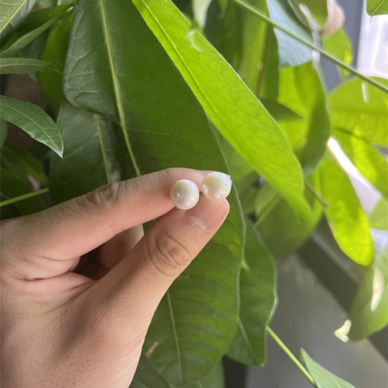 【郭老师】约10mm淡水珍珠耳钉