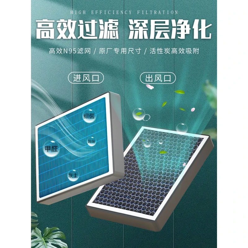 长安欧尚X7空调滤芯香薰味空气格原厂汽车滤清器专用活性炭款N95