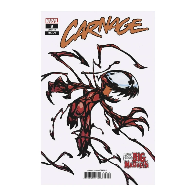 原版美漫 -Q版屠杀CARNAGE #8 SKOTTIE YOUNG BIG MARVEL