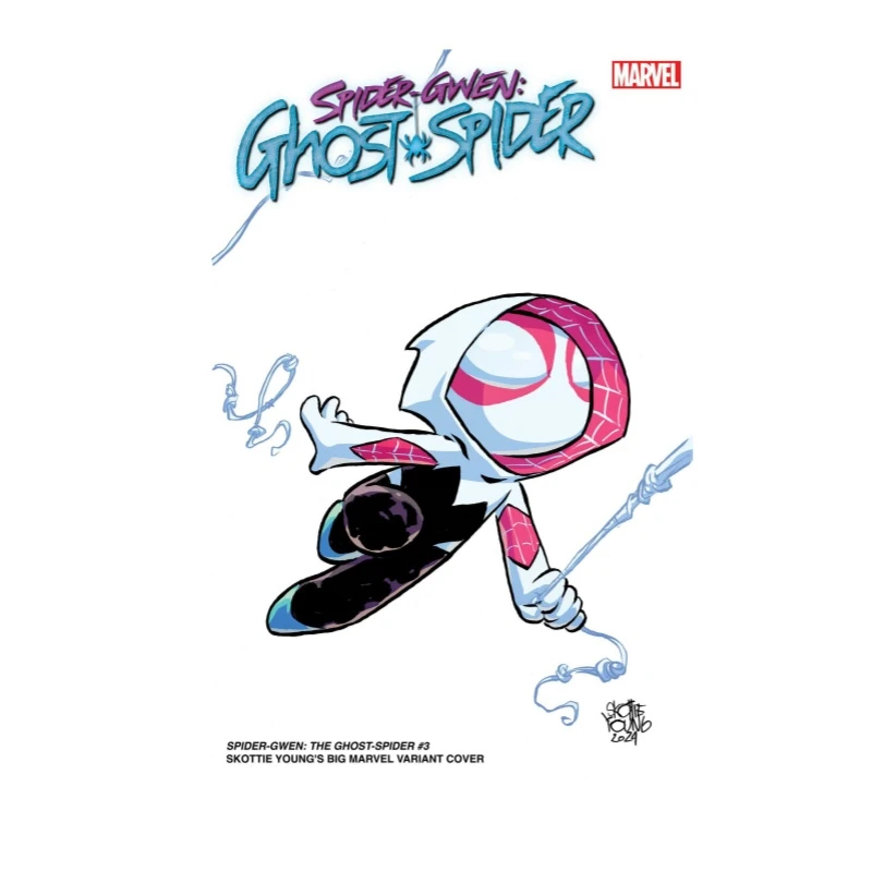 原版美漫 -Q版格温SPIDER-GWEN THE GHOST-SPIDER #3