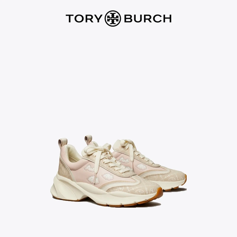 【季末礼遇】TORY BURCH 汤丽柏琦GOOD LUCK云纹运动老爹鞋159269
