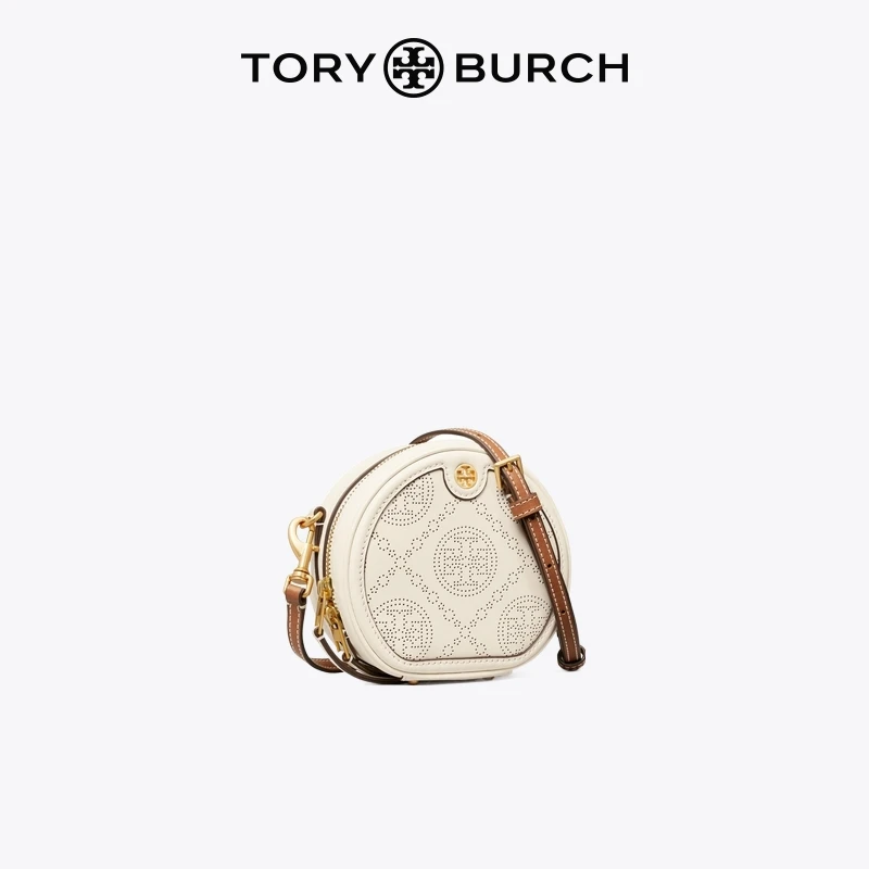 TORY BURCH 汤丽柏琦 T MONOGRAM 迷你时尚斜跨圆饼斜挎包 88181