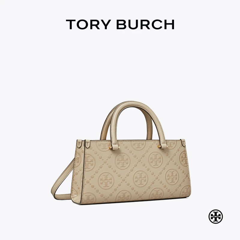 【宋雨琦同款】TORY BURCH 汤丽柏琦 T MONOGRAM小号托特包164641