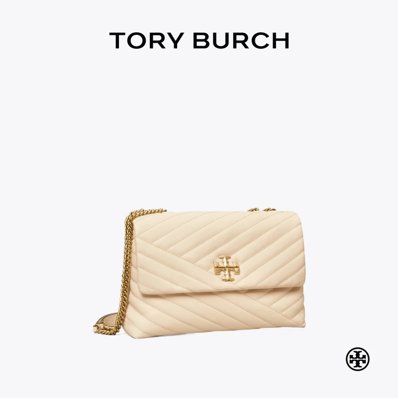 【礼遇】TORY BURCH 汤丽柏琦 KIRA 斜挎绗缝肩背包女包90446