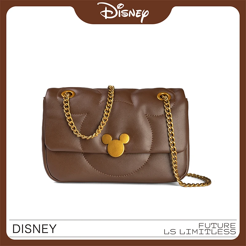 Disney/迪士尼时尚百搭小众气质女包复古质感单肩潮流包包
