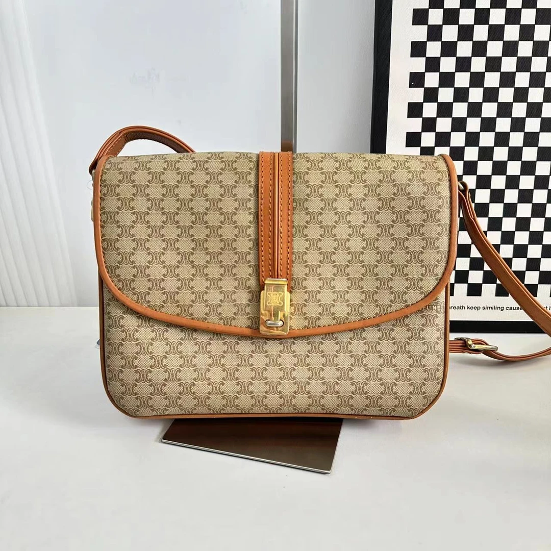 95新 Celine/思琳 老花单肩包【奢满满奢品】m100135