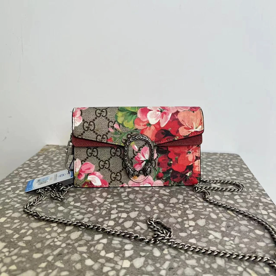 95新 GUCCI/古驰 迷你花卉酒神【奢满满奢品】m100039
