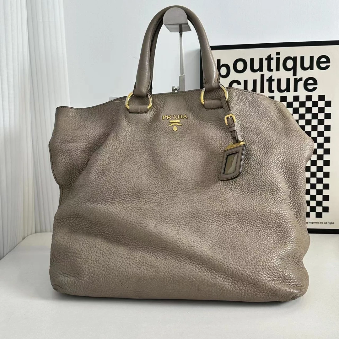 95新 Prada/普拉达 单肩斜挎托特包【奢满满奢品】m100095