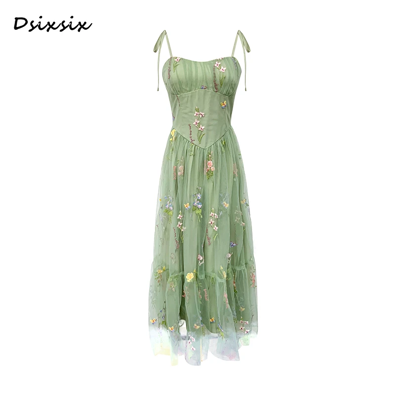 Yeah Me-【芙罗拉】原创设计时尚显瘦收腰连衣裙-B5604Q