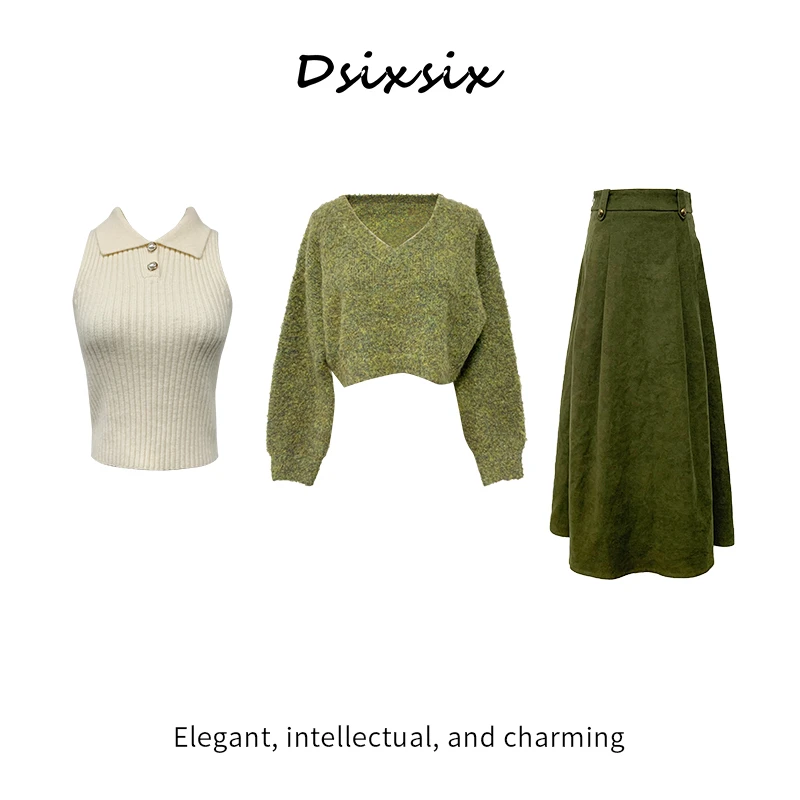 Yeah Me-【萤火之森】原创显瘦套装连衣裙-BN825F-BN826F-BN827F