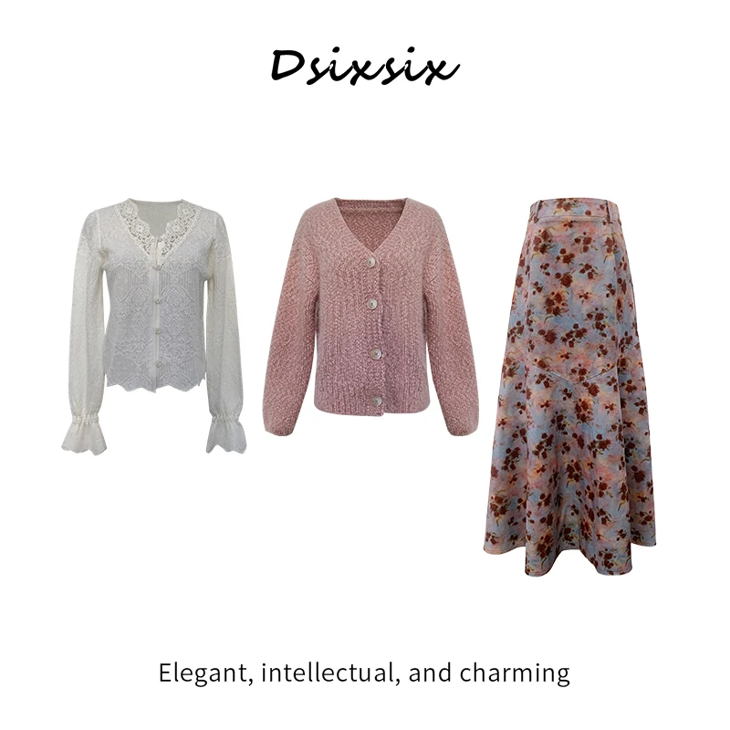 Yeah Me-【时光织梦】原创显瘦套装连衣裙-BN240K-BN241K-B0101K