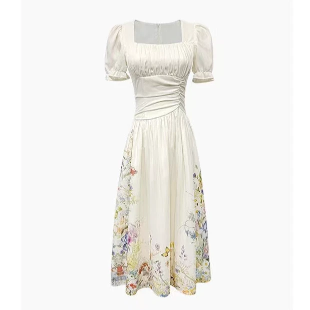 Yeah Me-原创设计时尚显瘦收腰连衣裙-B4342G