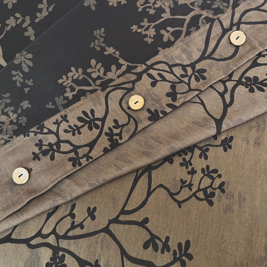 WY【茶寂咖-被套】高档复古风大气美拉德咖纯色 四季双面通用被套