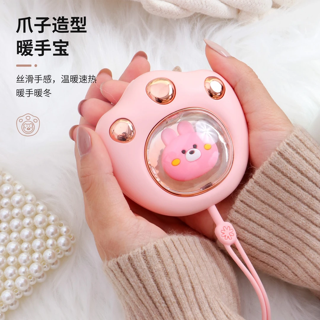 猫爪暖手宝usb充电女生用便携迷你暖手宝自发热生日礼物过冬神器