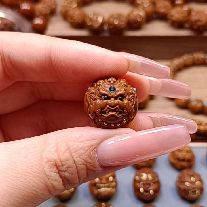 【闪购商品】紫金鼠手串多***贾19mm大黑天紫金鼠手串