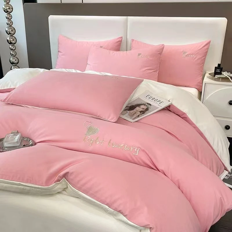 【麦新家纺】微瑕！微瑕！透气亲肤加厚单被套和四件套通用链接