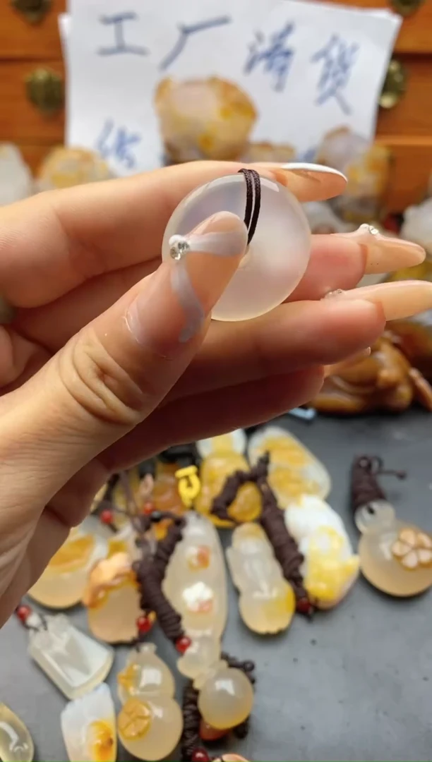 【闪购商品】定制玛瑙1未镶嵌爱**糖LL
