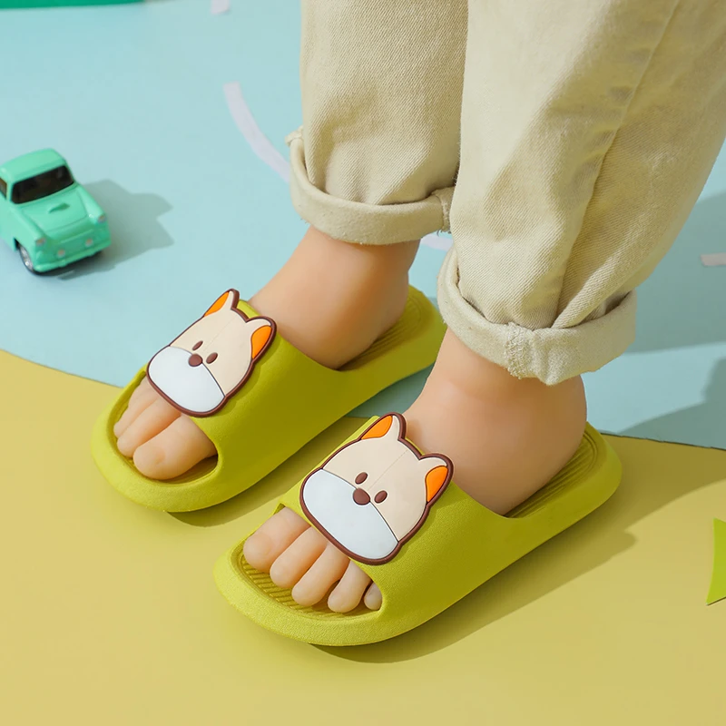 儿童拖鞋夏浴室防滑男童女童宝宝卡通可爱小孩大中小童亲子凉拖鞋