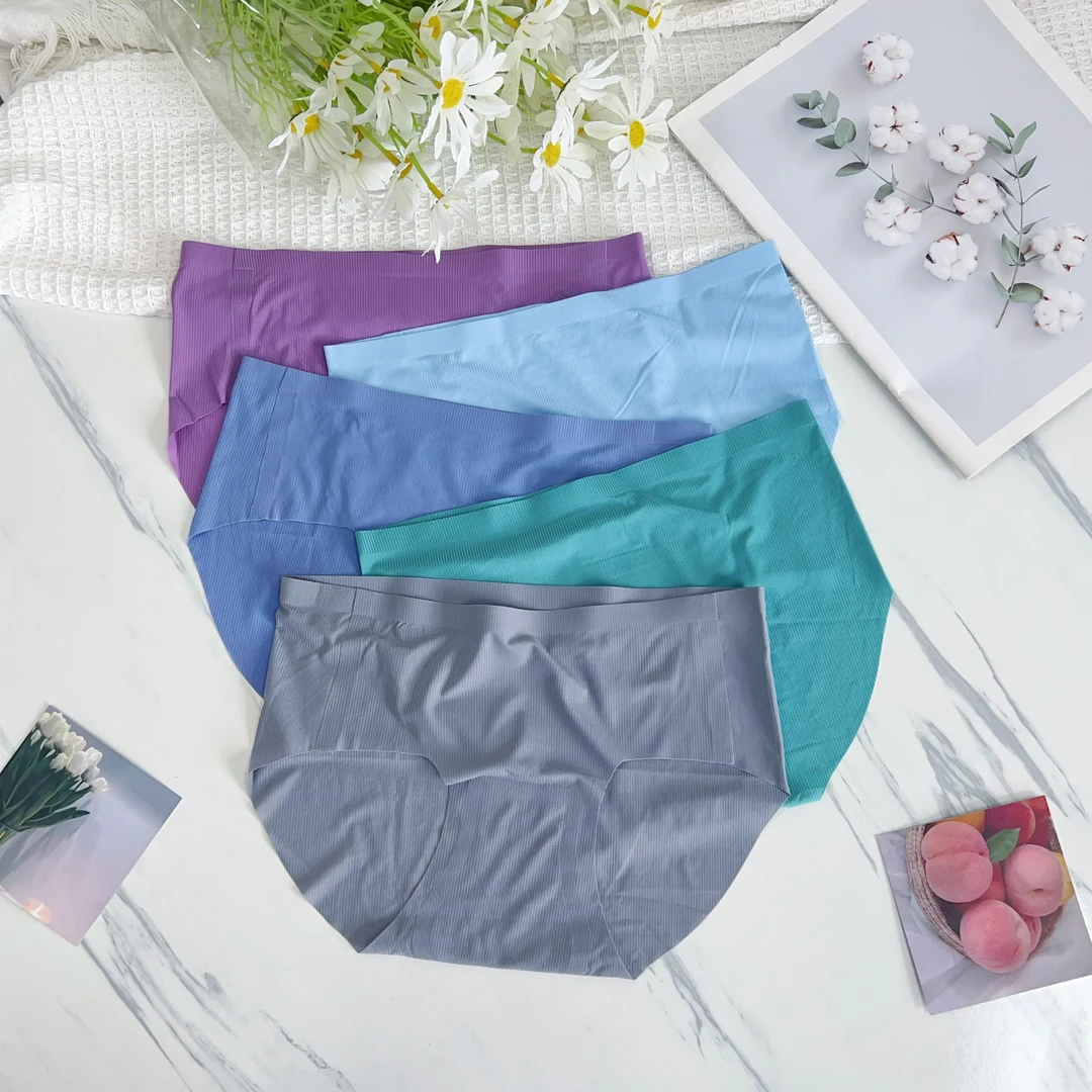 1包三条！女士无痕冰丝内裤 3301