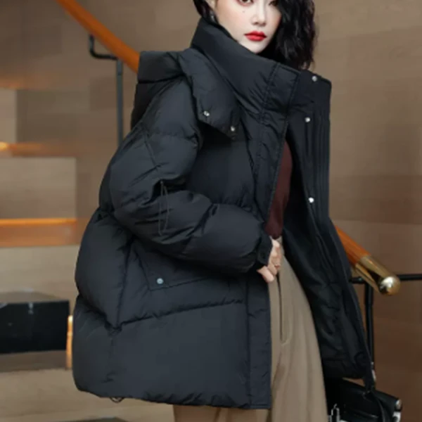 （初影专属12）2024白鸭绒冬季新款秋冬羽绒服女保暖大气保暖外套